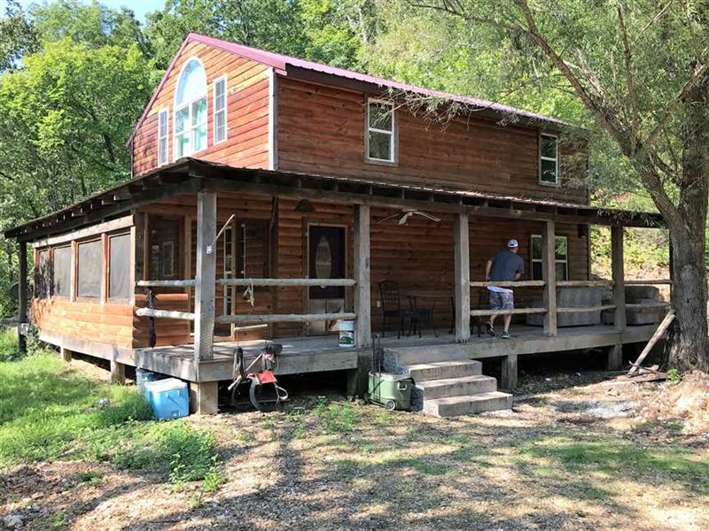 Rustic Cabin On The Gasconade River, Land for Sale in Missouri, 134797