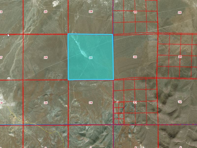 640 Acres in Humboldt County, NV : Grass Valley : Humboldt County : Nevada