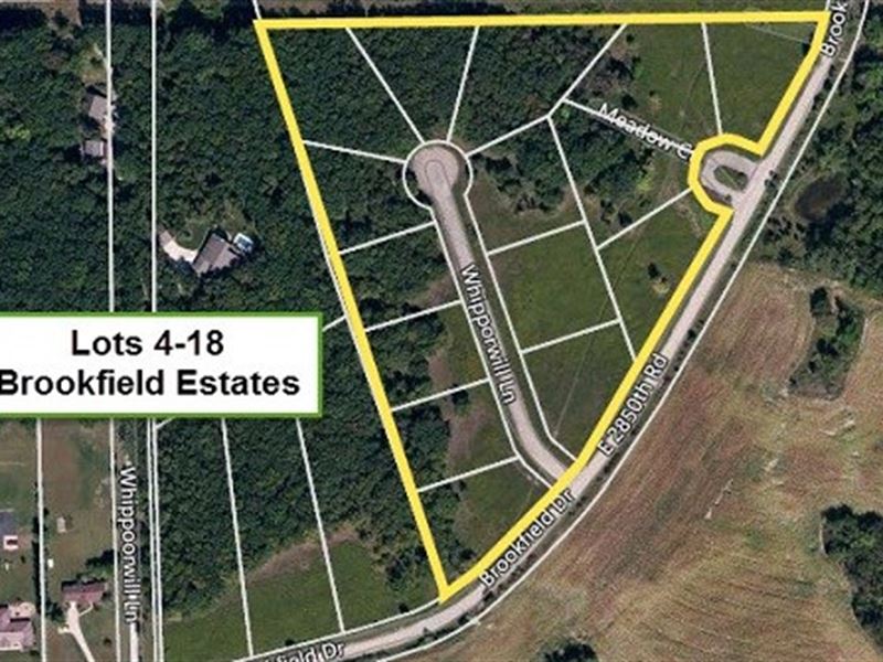 Brookfield Estates Seneca Lots 4-18 : Seneca : LaSalle County : Illinois