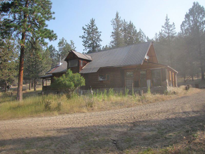 Log Home On 40 Acres : Land for Sale in Bonanza, Klamath County, Oregon ...