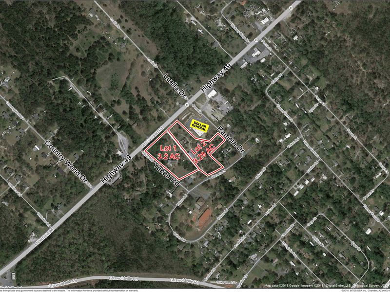 Reduced, 3 Lots, 6.48 Acres : Macon : Jones County : Georgia