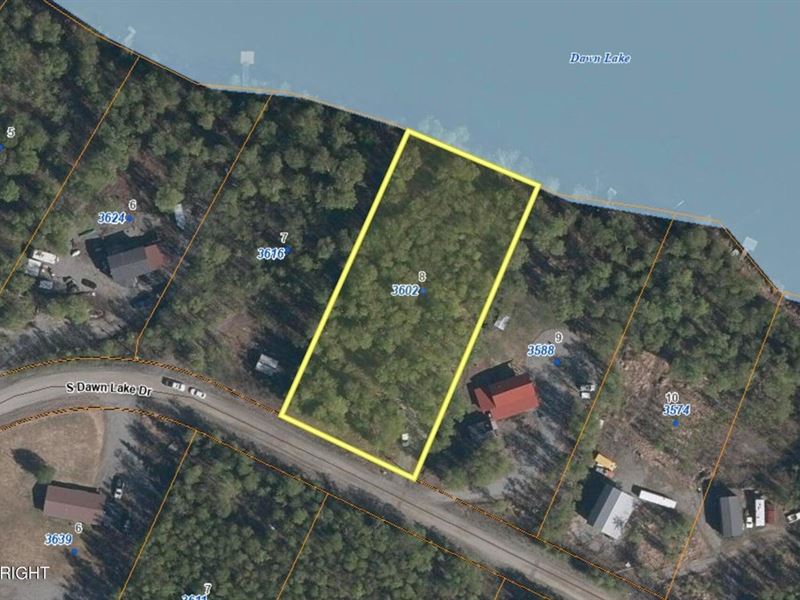 1.03 Acres Lot on Dawn Lake : Wasilla : Matanuska-Susitna Borough : Alaska