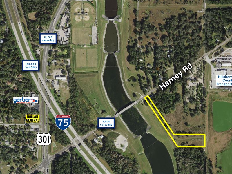 Swfwmd-Harney Rd Homesite and Acre : Thonotosassa : Hillsborough County : Florida