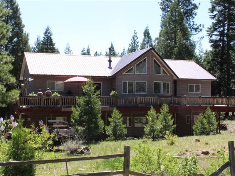 3,000 Sq, Ft, Home 4.5 Acres Modoc : Land For Sale In Alturas, Modoc 