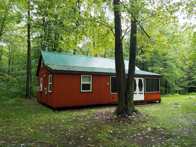 Finished Camp Close To Oneida Lake : Camden : Oneida County : New York