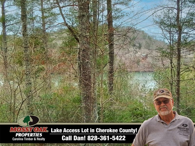 Lake Access Lot with Awesome Lake : Murphy : Cherokee County : North Carolina