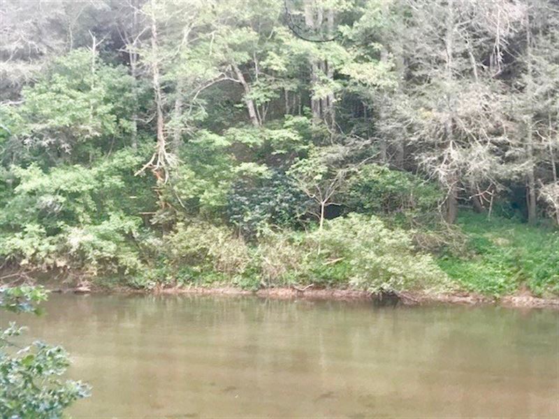 River Frontage Property Floyd VA : Land for Sale in Riner ...