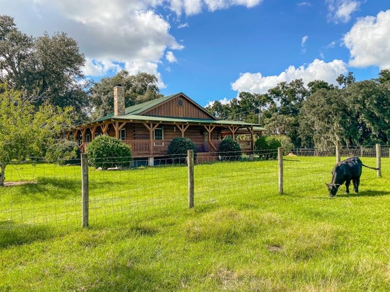 Beautiful Farm Living : Chiefland : Levy County : Florida