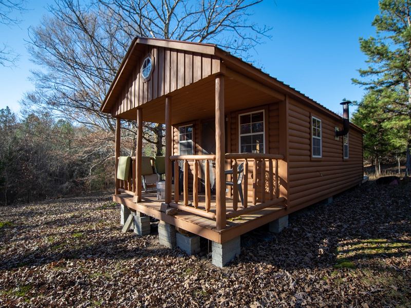 40 TN Ac Timber Well Septic Cabin : Land for Sale in ...