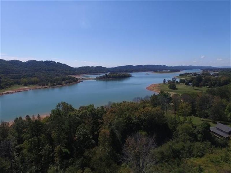 East Tennessee Cherokee Lake Front Land for Sale in Bean Station