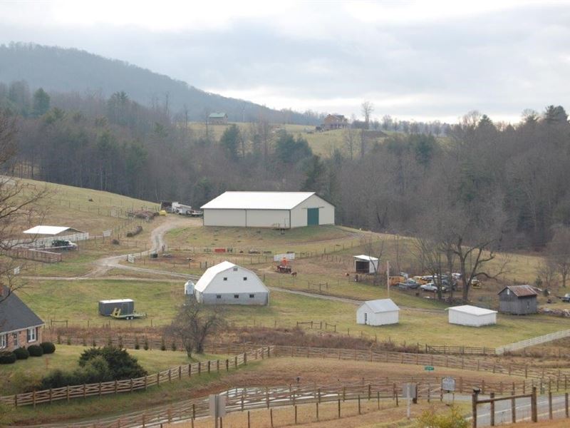 Large Acreage Farm in Dugspur VA Land for Sale in Dugspur, Carroll