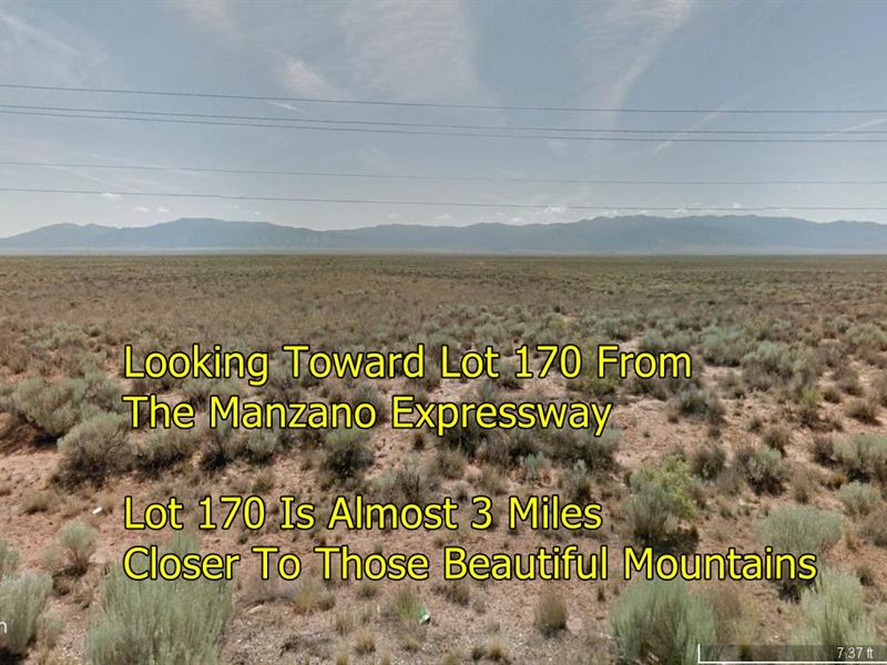 Manzanos Mountains Views : Los Lunas : Valencia County : New Mexico