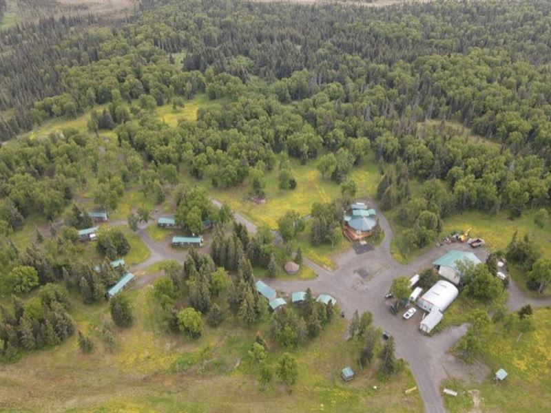 Over 21 Acre Retreat with Dance Hal : Ninilchik : Kenai Peninsula Borough : Alaska