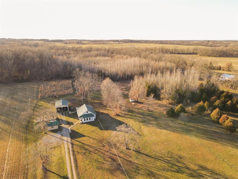 Home on 11 Acres For Sale in Stodda Land for Sale in Bloomfield