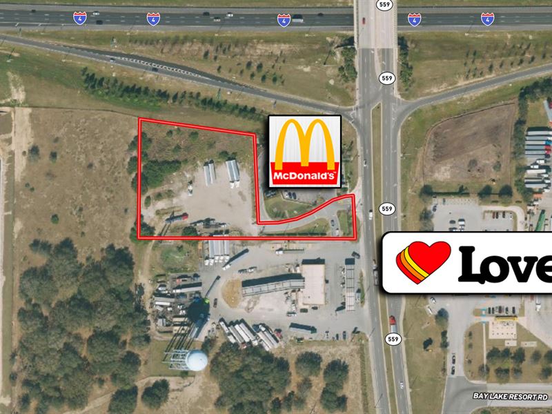 2.4 AC Commercial Development Site : Auburndale : Polk County : Florida