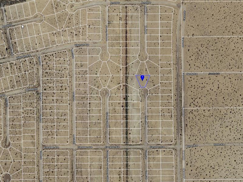 Residential Lot in California City : California City : Kern County : California