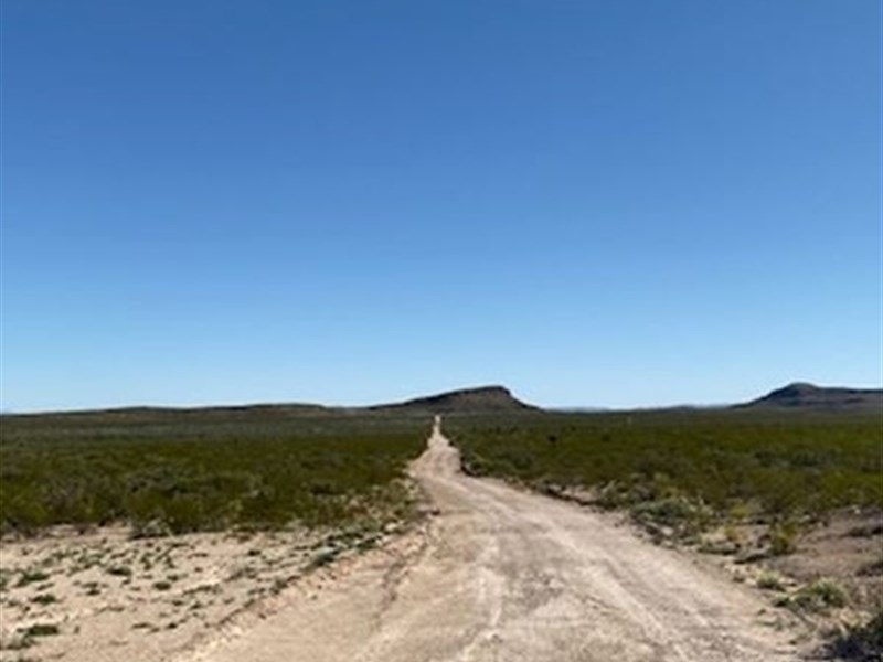 20 Ac No Zoning Only $289/Mo : Sierra Blanca : Hudspeth County : Texas