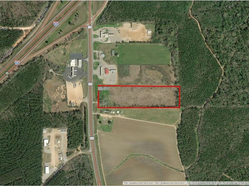 Highway 113 Commercial Lot : Barnett Crossroads : Escambia County : Alabama