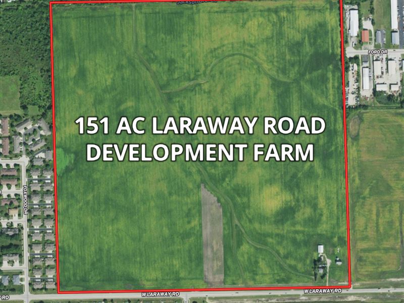 151 AC Laraway Rd Development Farm : New Lenox : Will County : Illinois