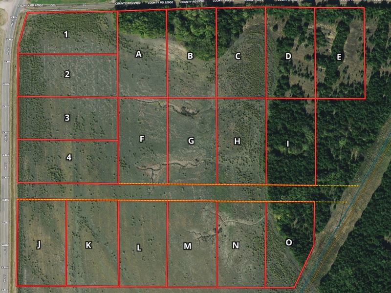 1.37 Acres on FM 137, Lot O : Paris : Lamar County : Texas