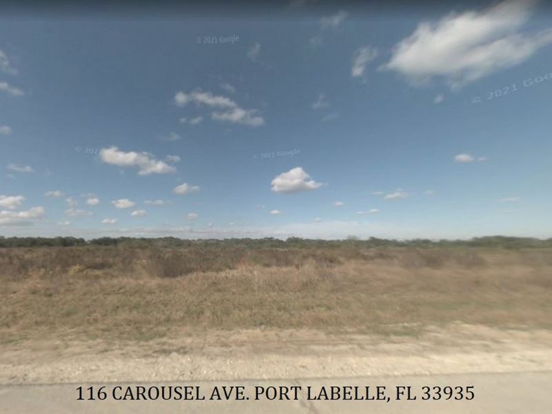 Homesite in Banyan Village : Port Labelle : Hendry County : Florida