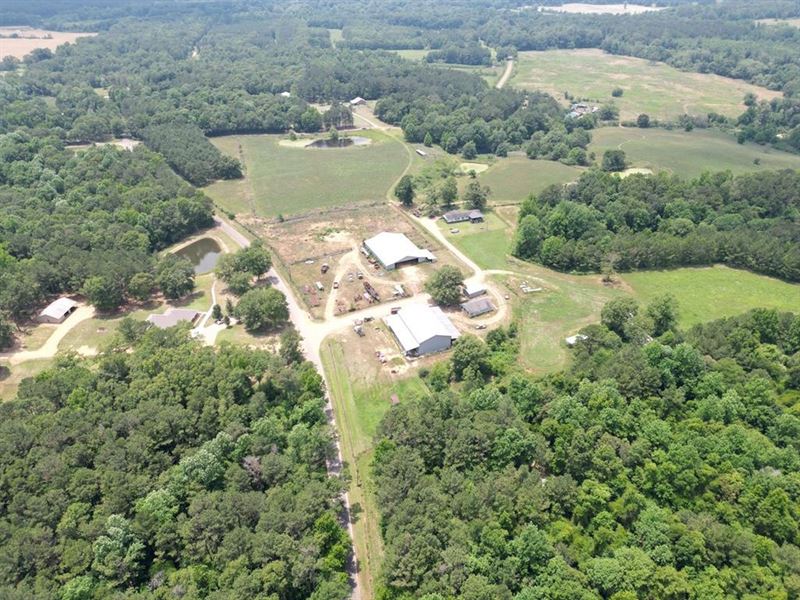 18 Acres with A Home, Barns and Cat : Tylertown : Pike County : Mississippi