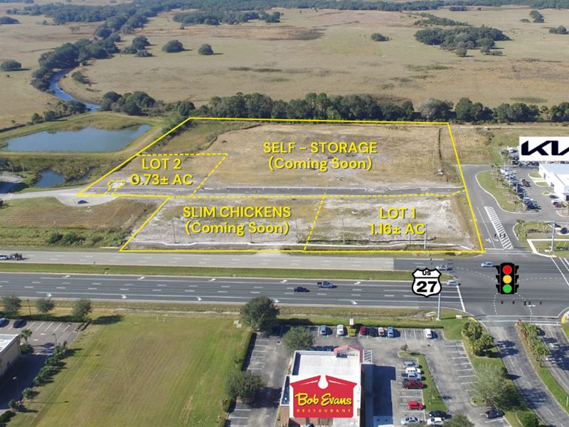 US Highway 27 Commercial Lot 2 : Lake Wales : Polk County : Florida