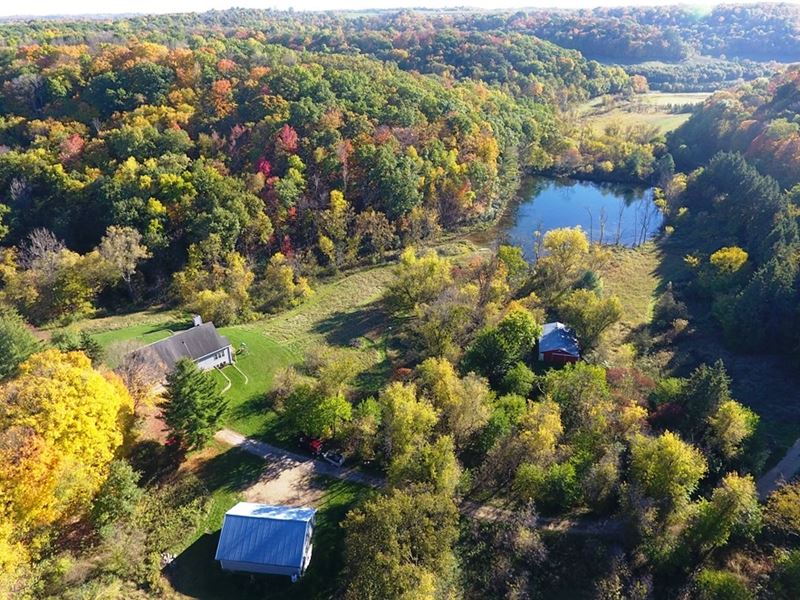 Miller Branch Hideaway : Town : Richland County : Wisconsin