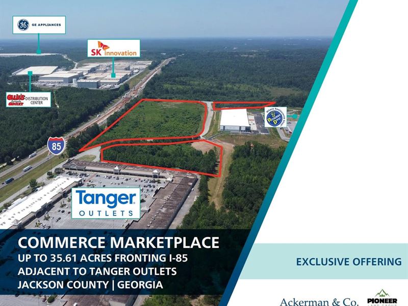 Commerce Marketplace, 35.61 Acres : Commerce : Jackson County : Georgia