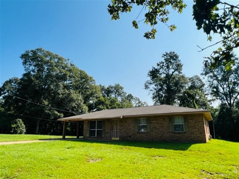 Super Clean Brick Home On 1 Acre : Tylertown : Walthall County : Mississippi