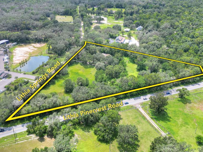 Lithia Pinecrest Commercial Corner : Lithia : Hillsborough County : Florida