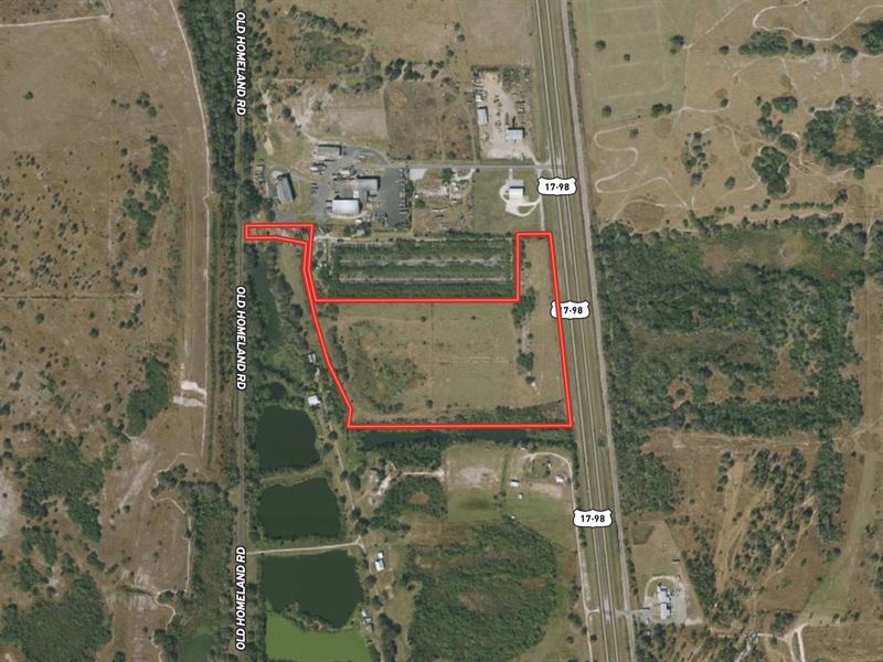 33 Ac Industrial Development Site : Bartow : Polk County : Florida