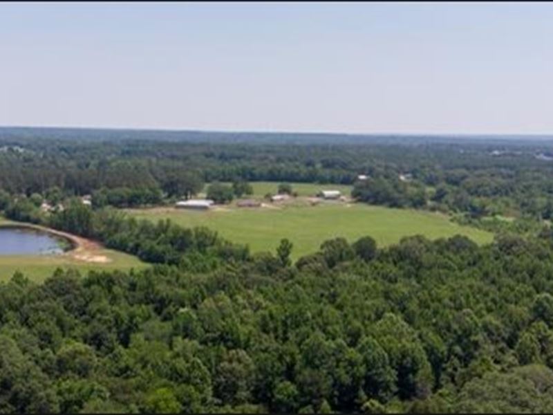 53.55 Acres with A Home in Hinds Co : Terry : Hinds County : Mississippi