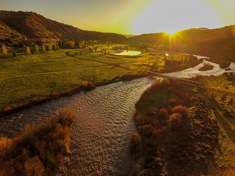 River Run At Elk Creek Ranch : Meeker : Rio Blanco County : Colorado