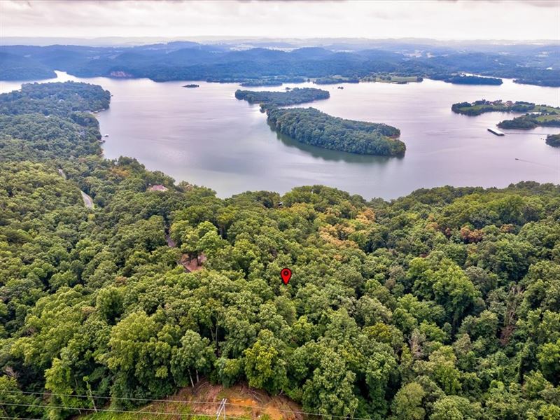 3.39 Acre Lake View Lot : Mooresburg : Hawkins County : Tennessee