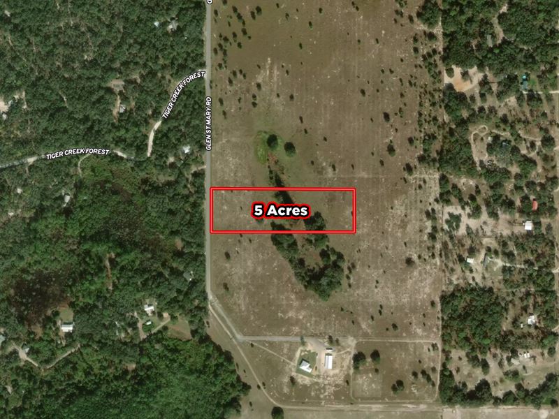 Glen Saint Mary Rd Lot 4 : Lake Wales : Polk County : Florida