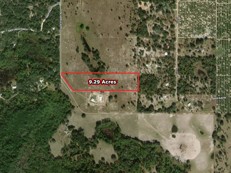 Glen Saint Mary Rd Lot 8 : Lake Wales : Polk County : Florida