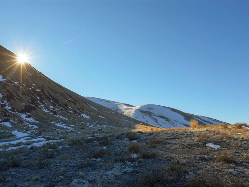 Near The Beautiful Ruby Mountains : Elko : Elko County : Nevada