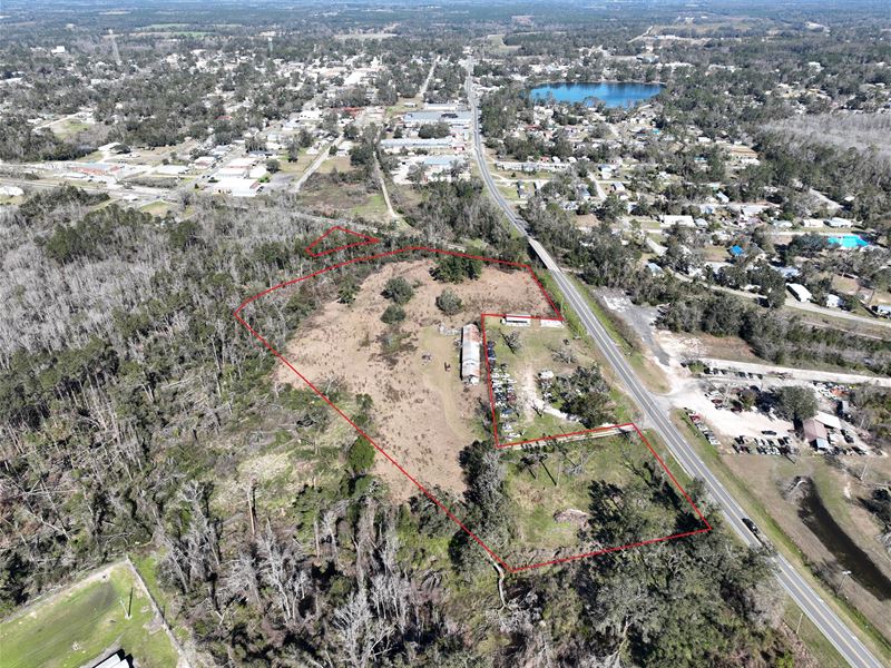 Madison Commercial 13 Acres : Madison : Madison County : Florida