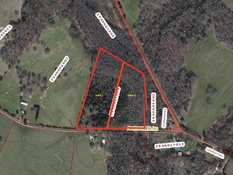 6 Ac Mini Farm Tract 1 : Honea Path : Anderson County : South Carolina