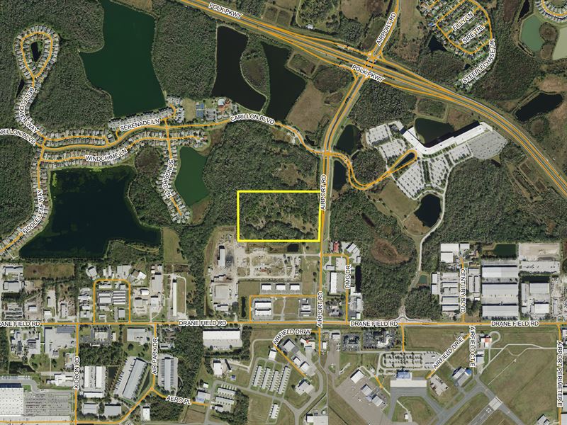 25 Acres for Multi-Use Development : Lakeland : Polk County : Florida