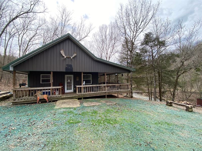 White Oak Creek Cabin : Ozark : Franklin County : Arkansas