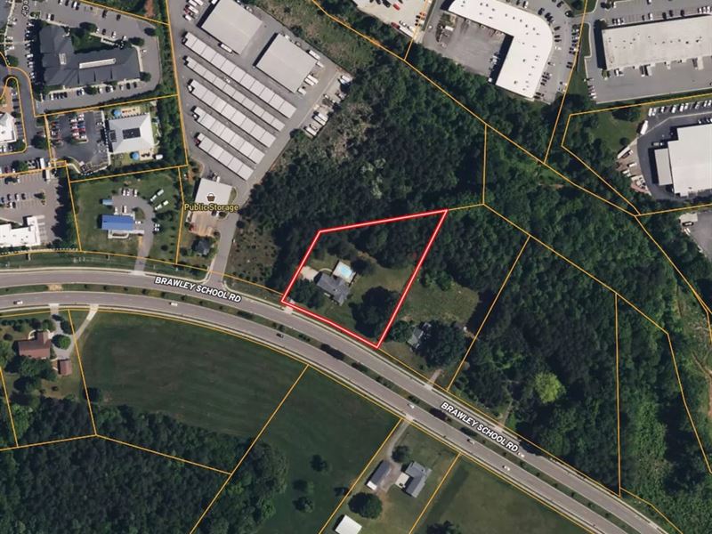 1.75Ac, 506 Brawley School Rd : Mooresville : Iredell County : North Carolina