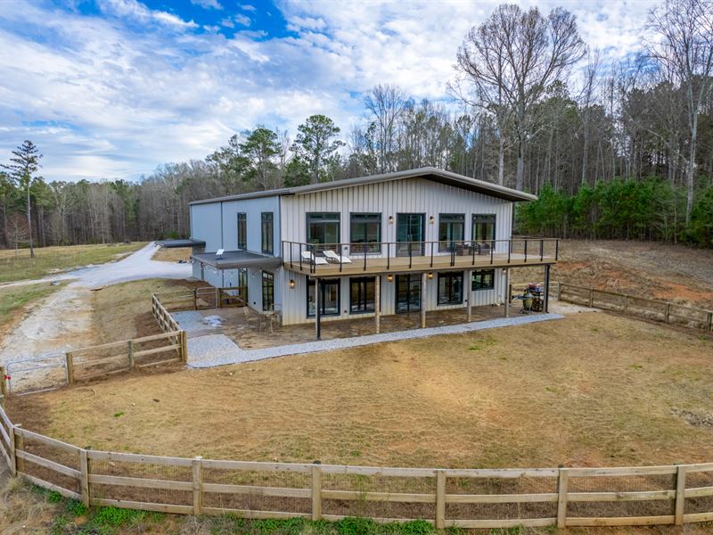 63+ Acres, 2-Story Home : Rutledge : Morgan County : Georgia