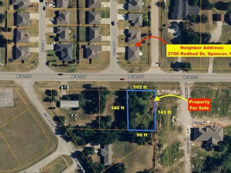 Vacant Land for Sale in Spencer, OK : Spencer : Oklahoma County : Oklahoma