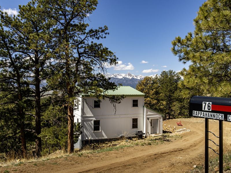 Breathtaking Views with Trees : Westcliffe : Custer County : Colorado