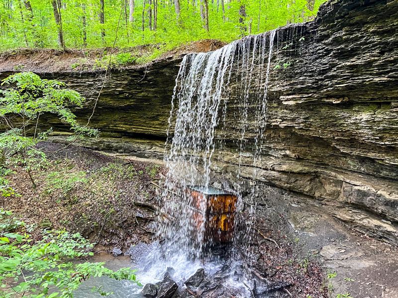 Waterfall Springs : Winslow : Washington County : Arkansas