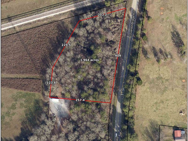 1.964 Ac Industrially Zoned Land : Taylorsville : Bartow County : Georgia