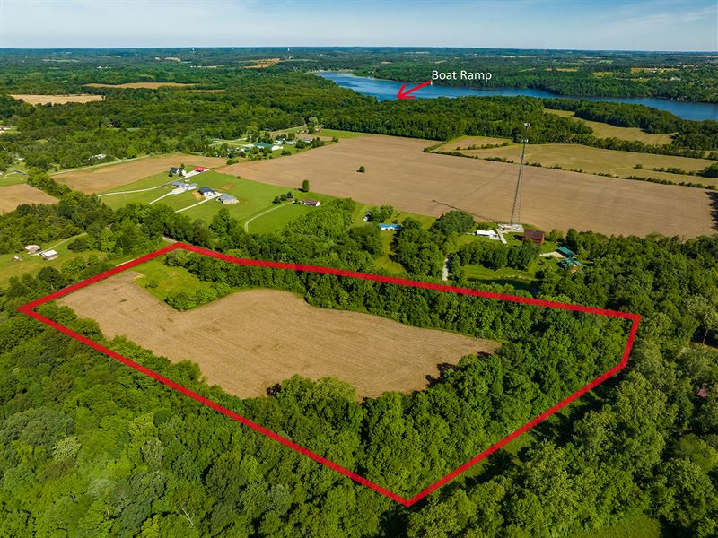 15.921 Acres Near Rocky Fork Lake : Hillsboro : Highland County : Ohio