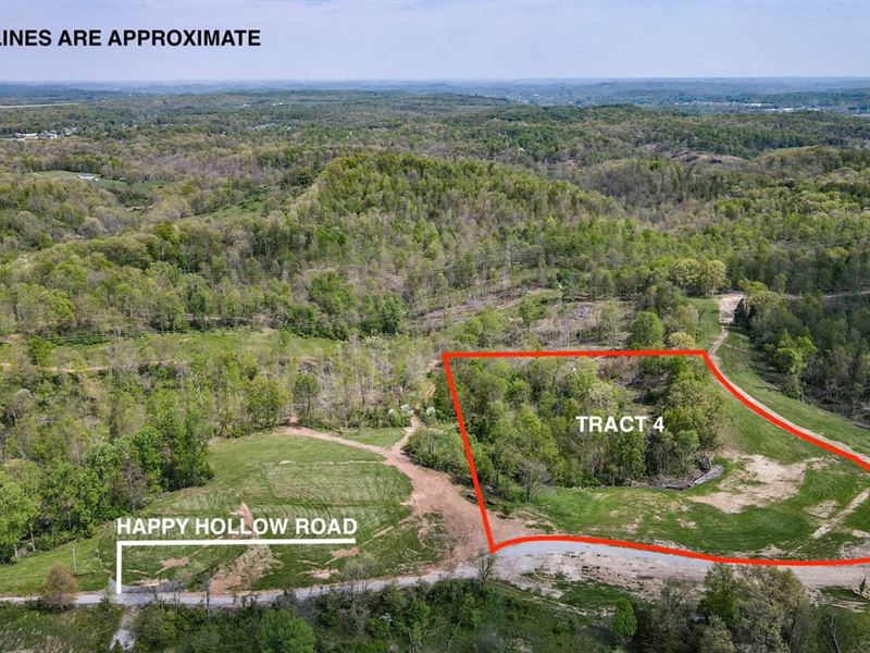 Happy Hollow Rd Tract 4, 6 Acres : Waverly : Wood County : West Virginia